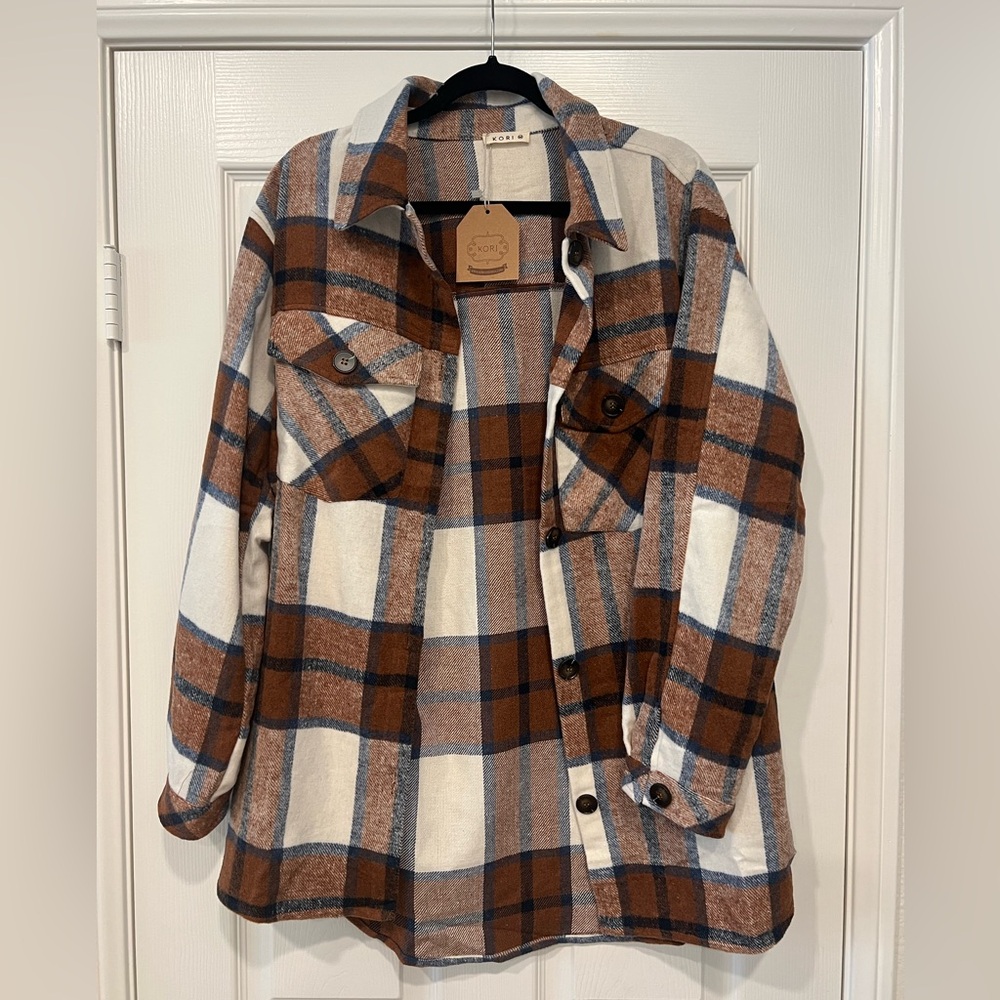 Kori Plaid Shirt✨NWT✨